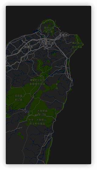 幻影黑个性化高清地图